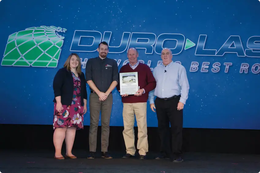 Duerson wins Sustainability award from Duro-Last 2017