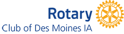 Rotary Club of Des Moines logo